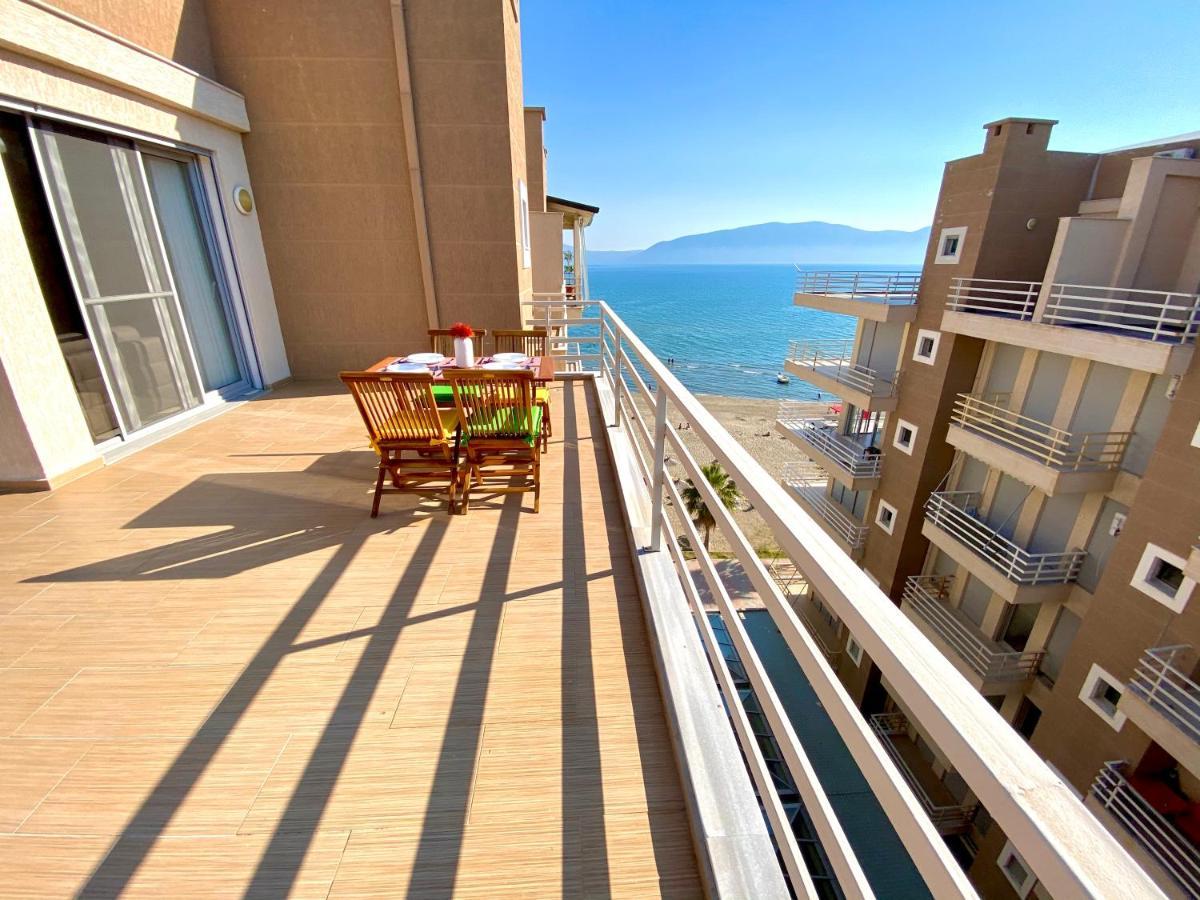 Eka Luxury Two-Bedroom Seaview Apartment Vlorë Eksteriør billede