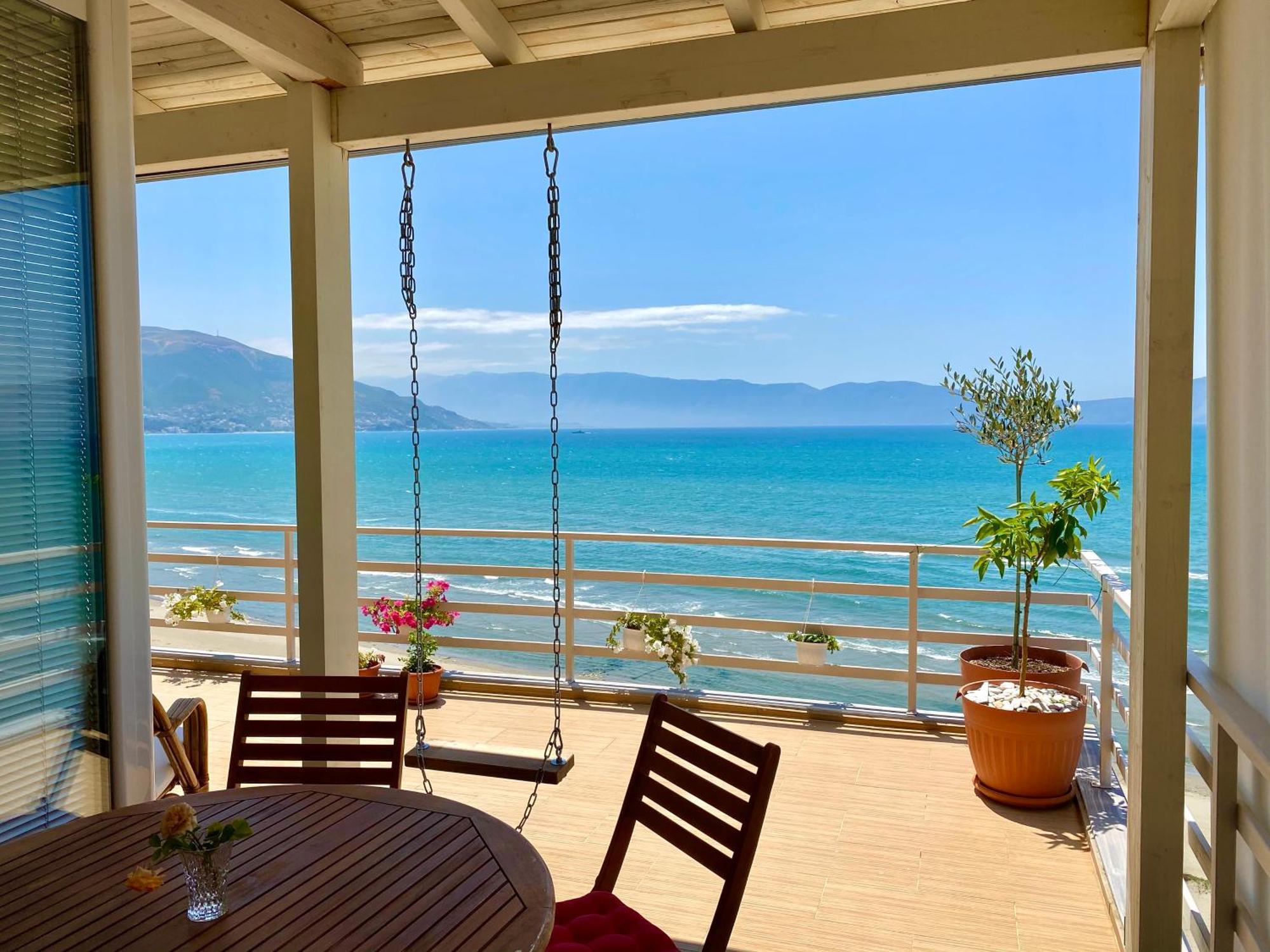 Eka Luxury Two-Bedroom Seaview Apartment Vlorë Eksteriør billede